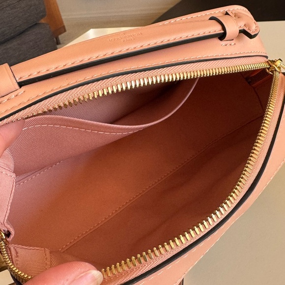 Louis Vuitton Brown Damier Ebene Canvas and Pink Leather Santa Monica Bag - Picture 11 of 16